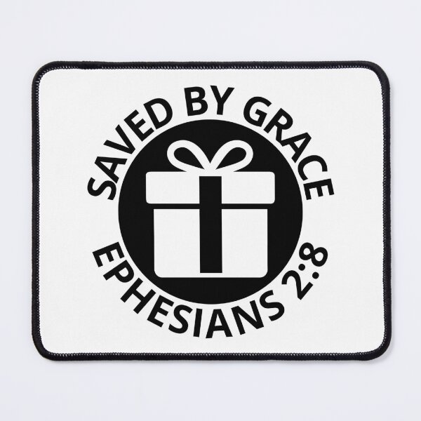 Item preview, Saved by Grace - Christian Quotes designed and sold by MoriaStore.