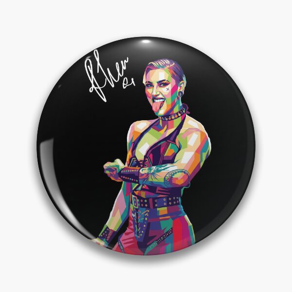 Item preview, Rhea Ripley Wrestler Pop Art designed and sold by SiksisArt.