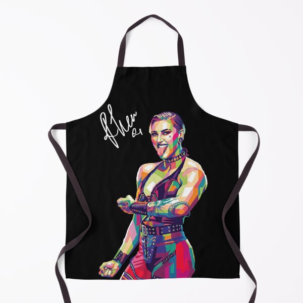 Item preview, Rhea Ripley Wrestler Pop Art designed and sold by SiksisArt.