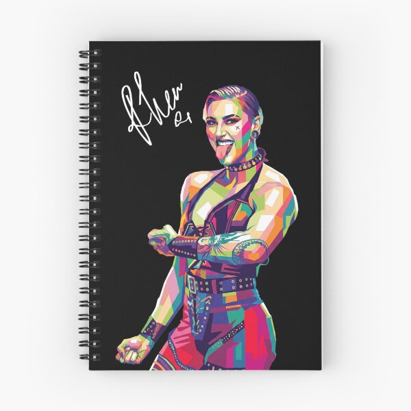 Item preview, Rhea Ripley Wrestler Pop Art designed and sold by SiksisArt.