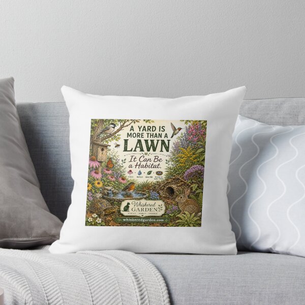 Item preview, A Yard Is More Than a Lawn – Wildlife Habitat Garden designed and sold by Whiskered Garden Studio.