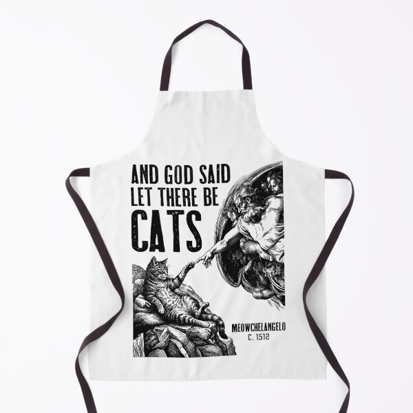 Item preview, Michelangelo Creation Of Cats Funny Classic God Cat Lover designed and sold by GrandeDuc.