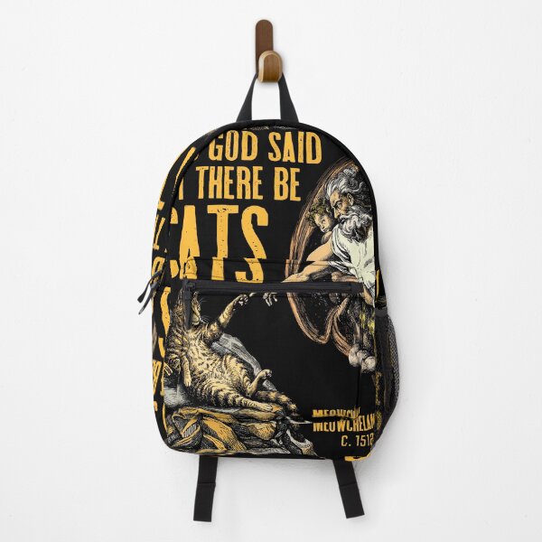 Item preview, Michelangelo Creation Of Cats Funny Classic God Cat Lover designed and sold by GrandeDuc.