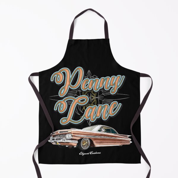 Item preview, 1959 Impala Penny Lane with text - Lowrider, Kustom, Hot Rod, Muscle Car designed and sold by Elegant Customs.