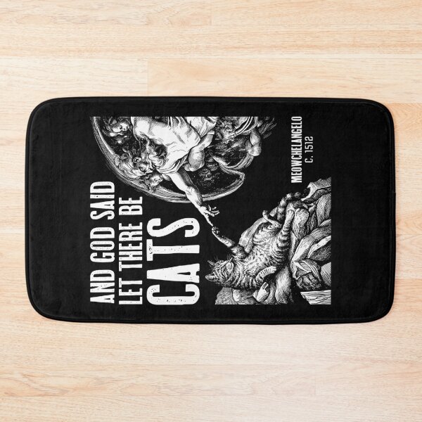 Item preview, Michelangelo Creation Of Cats Funny Classic God Cat Lover designed and sold by GrandeDuc.