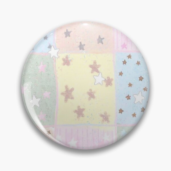 Item preview, Pastel Patchwork Star Aesthetic | Kawaii Soft Girl Pattern designed and sold by xWhimsyDreamsx.