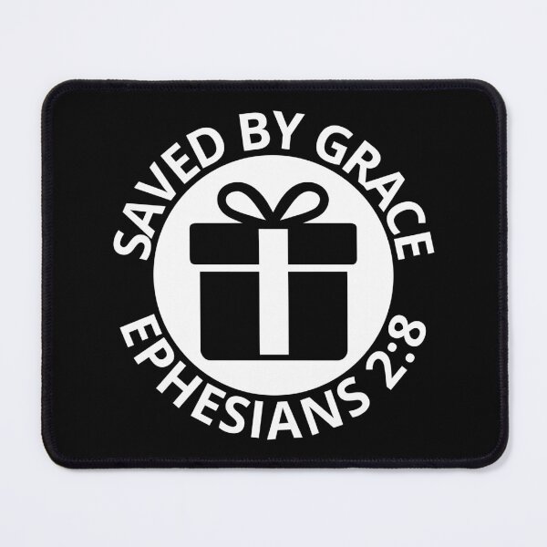 Item preview, Saved by Grace - Christian Quote designed and sold by MoriaStore.