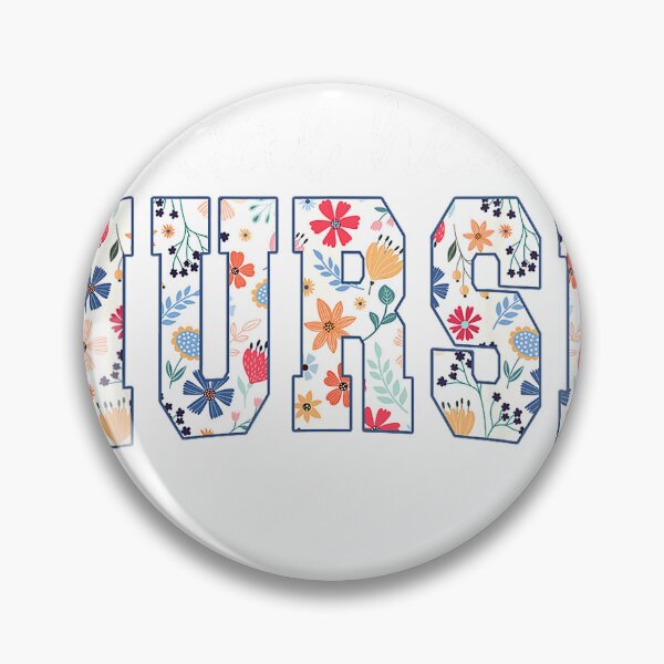 Item preview, Floral Psychiatric Mental Health Nurse Psych Nurse Nursing T-Shirt designed and sold by gidget-gadget.