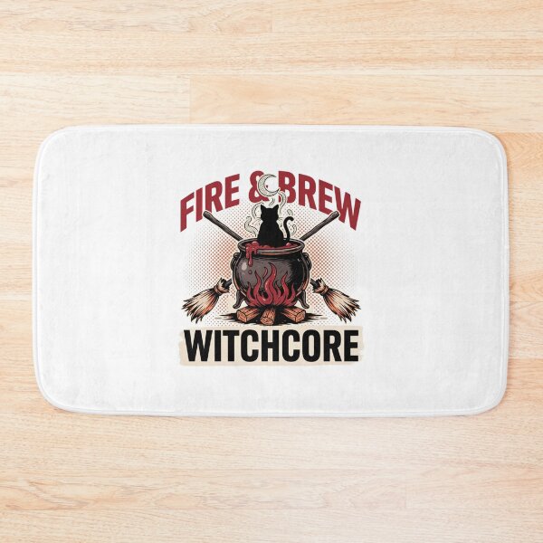 Item preview, Fire & Brew Cauldron T-Shirt | Witchcore Halloween Graphic Tee v17 designed and sold by DarylWelsh2024.