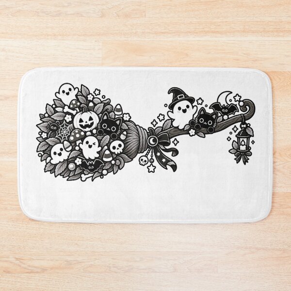 Item preview, HALLOWEEN DOODLE COLLECTION - BROOMSTICK v2 designed and sold by WheelieGdArt.