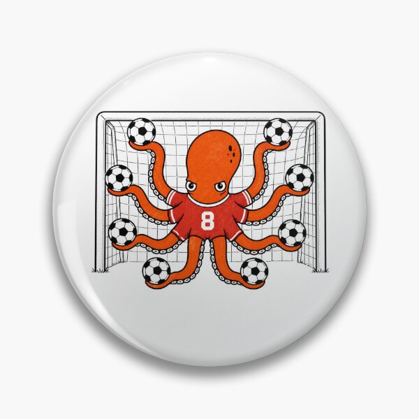 Item preview, Octopus Soccer Goalie designed and sold by LuvePress.