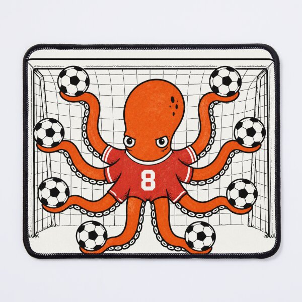 Item preview, Octopus Soccer Goalie designed and sold by LuvePress.