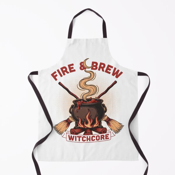 Item preview, Fire & Brew Cauldron T-Shirt | Witchcore Halloween Graphic Tee v18 designed and sold by DarylWelsh2024.