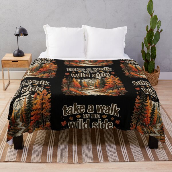 Item preview, Take A Walk On The Wild Side Autumn Forest Outdoor Hiking designed and sold by lionSutuShop.