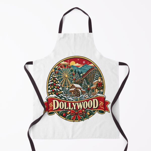 Item preview, Dollywood Christmas Shirt – Retro Tennessee Theme Park Snow Badge designed and sold by Globalcitytees.