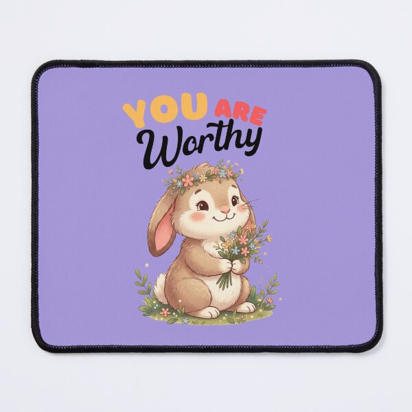 Item preview, You Are Worthy | Self Love & Affirmation Quote | designed and sold by WallMuseStudio .