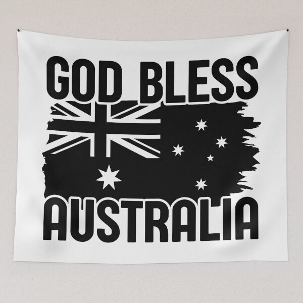 Item preview, God Bless Australia designed and sold by MoriaStore.
