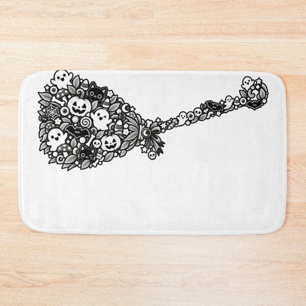 Item preview, HALLOWEEN DOODLE COLLECTION - BROOMSTICK v1 designed and sold by WheelieGdArt.