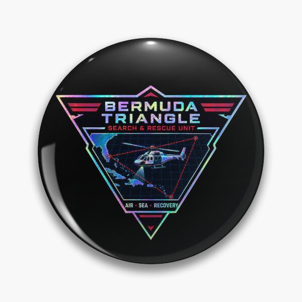 Item preview, Bermuda Triangle Search & Rescue Unit | Maritime Rescue Aviation Emblem designed and sold by Extravanganzza.