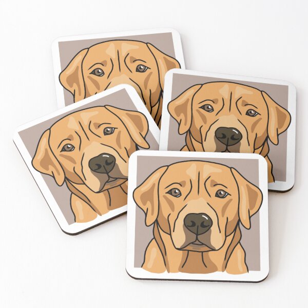Artikelvorschau, Goldener Labrador entworfen und verkauft von TheodorableDraws.