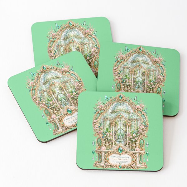 Item preview, Emerald Conservatory — Life | Enchanted Botanical Glasshouse designed and sold by sunbowjp stadio.