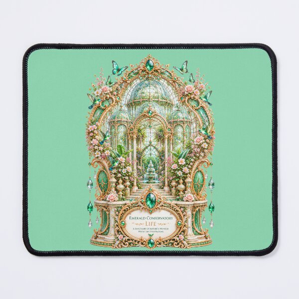 Item preview, Emerald Conservatory — Life | Enchanted Botanical Glasshouse designed and sold by sunbowjp stadio.
