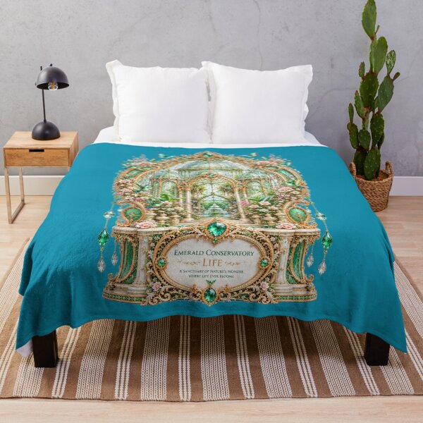 Item preview, Emerald Conservatory — Life | Enchanted Botanical Glasshouse designed and sold by sunbowjp stadio.