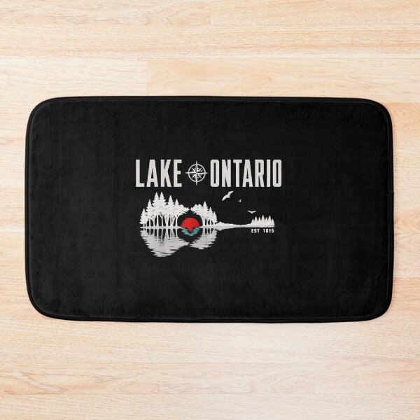 Item preview, Lake Ontario Acoustic Guitar Tree Sunset Vintage Lake Life designed and sold by KrushnaChandra.