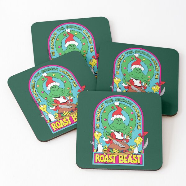 Item preview, Roast Feast Green Monster Circle designed and sold by Backusu.