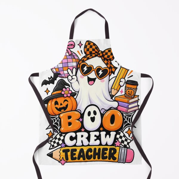 Item preview, Boo Crew Halloween Teacher Ghost designed and sold by Gallery-yuuna .