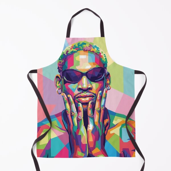 Item preview, Dennis Rodman Colorful Pop Art designed and sold by SiksisArt.