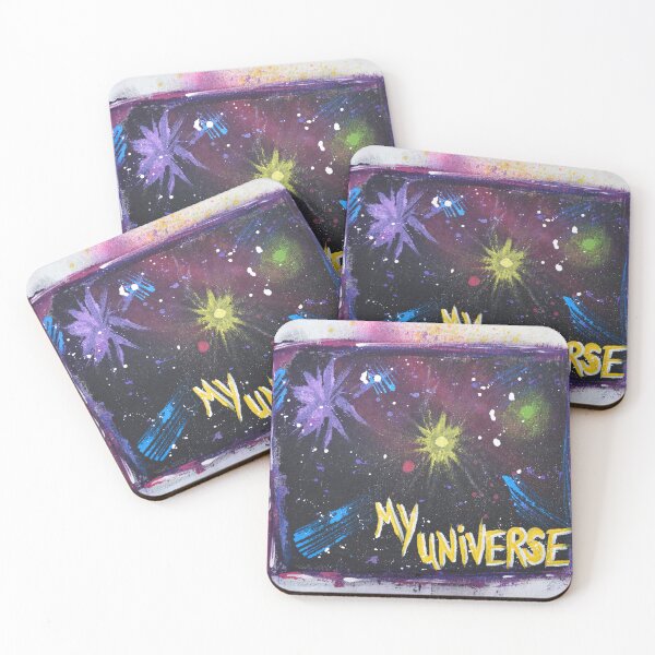 Item preview, My universe - Dreamlike and colorful cosmic art designed and sold by Graffystyle.