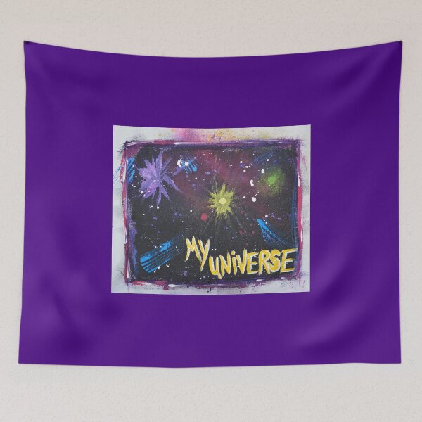 Item preview, My universe - Dreamlike and colorful cosmic art designed and sold by Graffystyle.