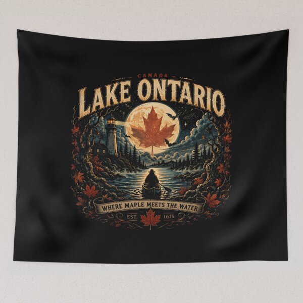 Artikelvorschau, See Ontario Kanada entworfen und verkauft von KrushnaChandra.