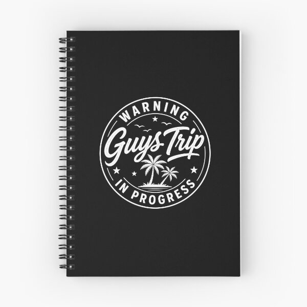 Item preview, Warning Guys Trip in Progress designed and sold by a-turner-paint.