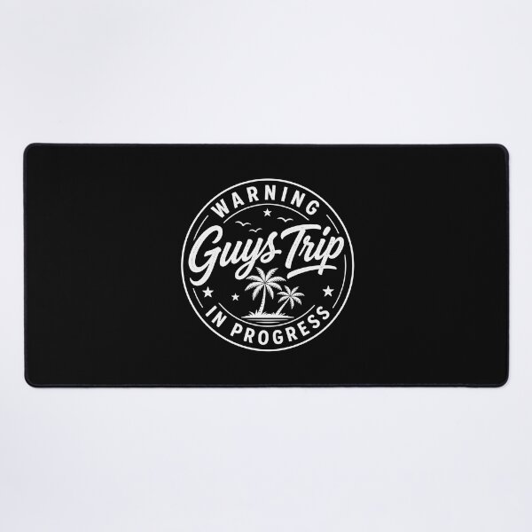 Item preview, Warning Guys Trip in Progress designed and sold by a-turner-paint.