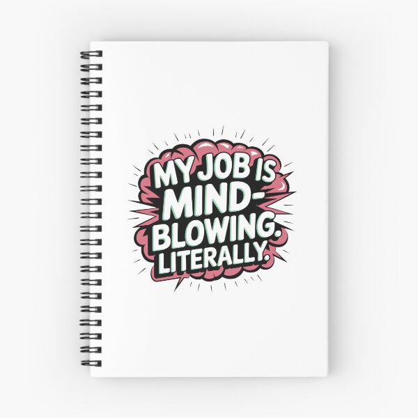 Item preview, My Job Is Mind-blowing - Literally Neurosurgeon Brain Surgeon Medical Humor designed and sold by CuteDesignables.