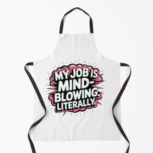Item preview, My Job Is Mind-blowing - Literally Neurosurgeon Brain Surgeon Medical Humor designed and sold by CuteDesignables.