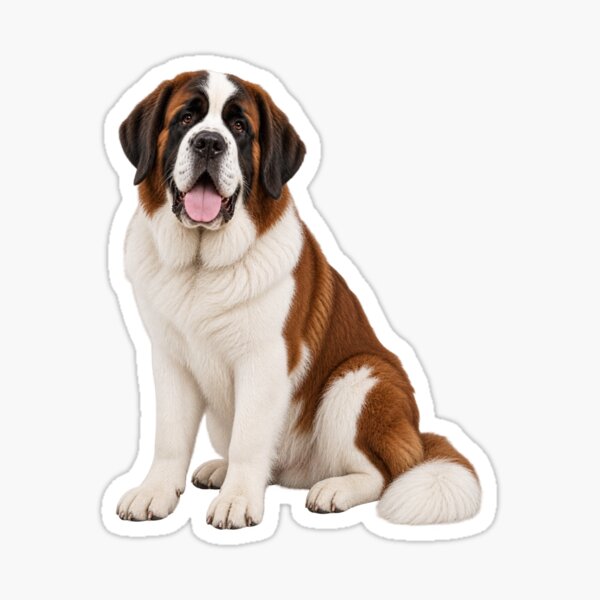 Aperçu de l'œuvre Chien Saint-Bernard créée et vendue par BackgroundND.
