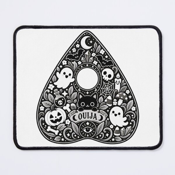 Item preview, HALLOWEEN DOODLE COLLECTION - KAWAII GOTHIC OUIJA PLANCHETTE designed and sold by WheelieGdArt.