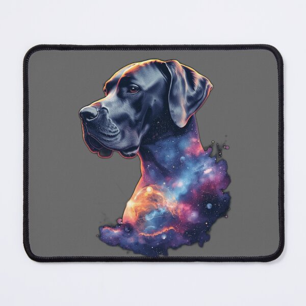 Item preview, Great Dane Galaxy Art | Cosmic Nebula Dog Portrait designed and sold by RobertArt08.