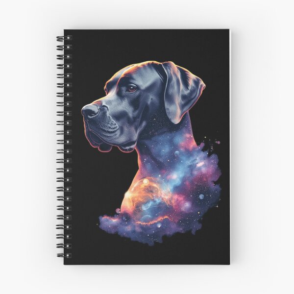 Item preview, Great Dane Galaxy Art | Cosmic Nebula Dog Portrait designed and sold by RobertArt08.