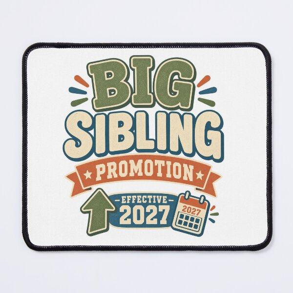 Item preview, Big Sibling Promotion Shirt, Pregnancy Announcement Tee, Big Brother or Sister 2027, New Baby Reveal, Older Sibling Gift designed and sold by My Gift Prints LLC.