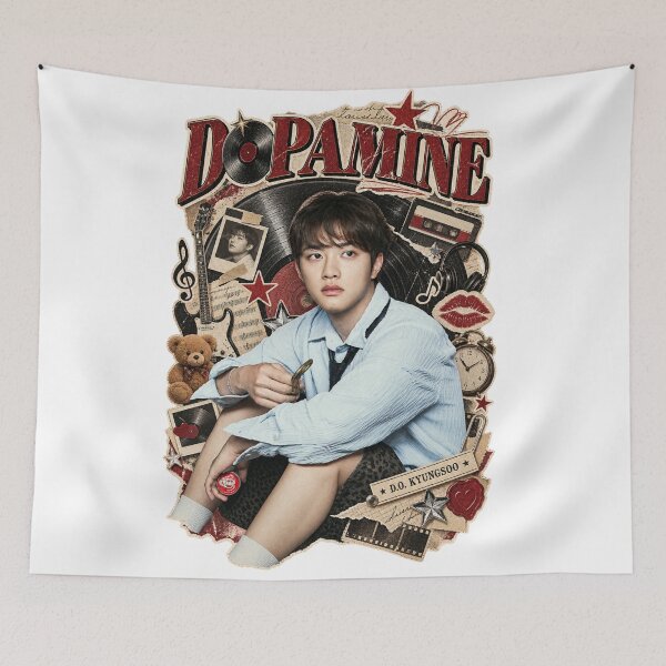 Item preview, Kyungsoo DOPAMINE Vinyl Rockstar Aesthetic designed and sold by Valeree Store.