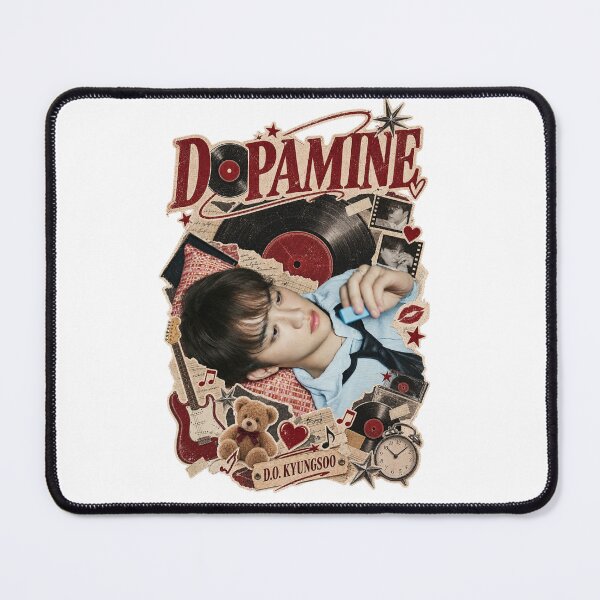 Item preview, D.O Kyungsoo DOPAMINE Retro Rock Collage designed and sold by Valeree Store.