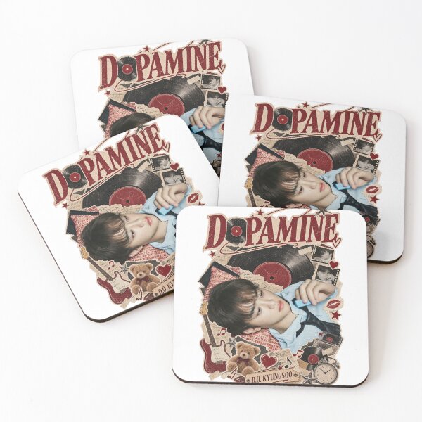 Item preview, D.O Kyungsoo DOPAMINE Retro Rock Collage designed and sold by Valeree Store.