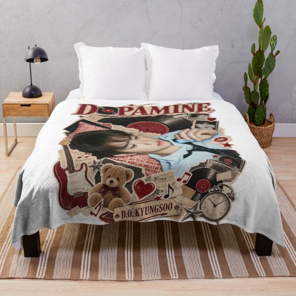 Item preview, D.O Kyungsoo DOPAMINE Retro Rock Collage designed and sold by Valeree Store.