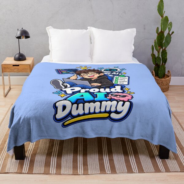 Item preview, Proud AI Dummy – Funny AI Developer Programmer designed and sold by RaulWeirdAndFun.