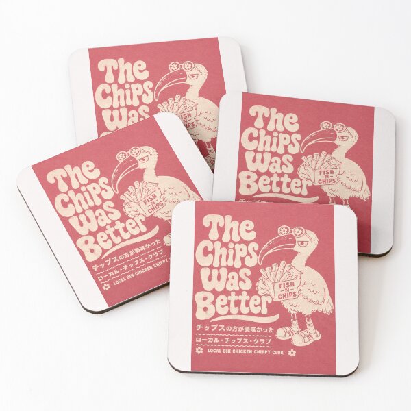 Item preview, The Chips Was Better Local Bin Chicken Chippy Club Sydney Fish N Chips Ibis designed and sold by Yellowriversss.