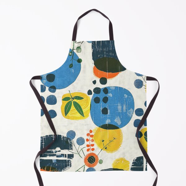 Item preview, Japandi Blue, Yellow, And Red Modern Abstract Design designed and sold by DEC02.